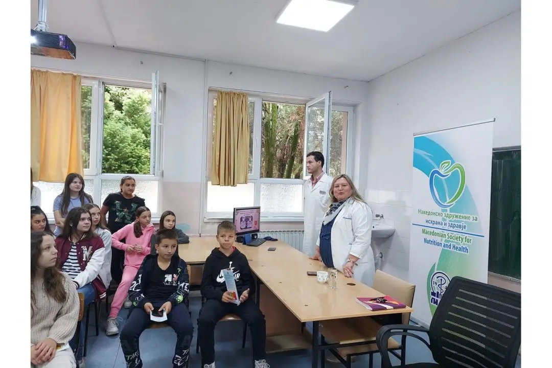 Едукативно предавање за здравје и здрава храна