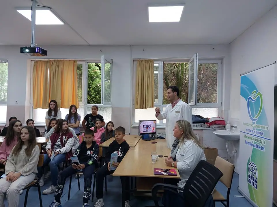 Едукативно предавање за здравје и здрава храна