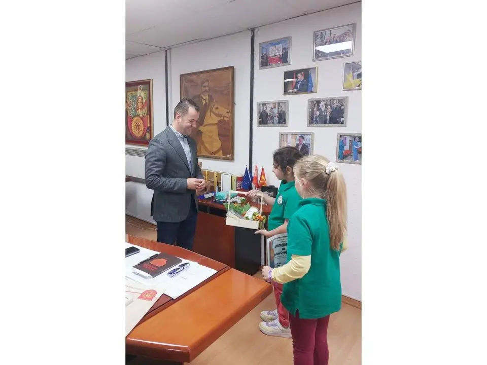Посета на Општина Гази Баба