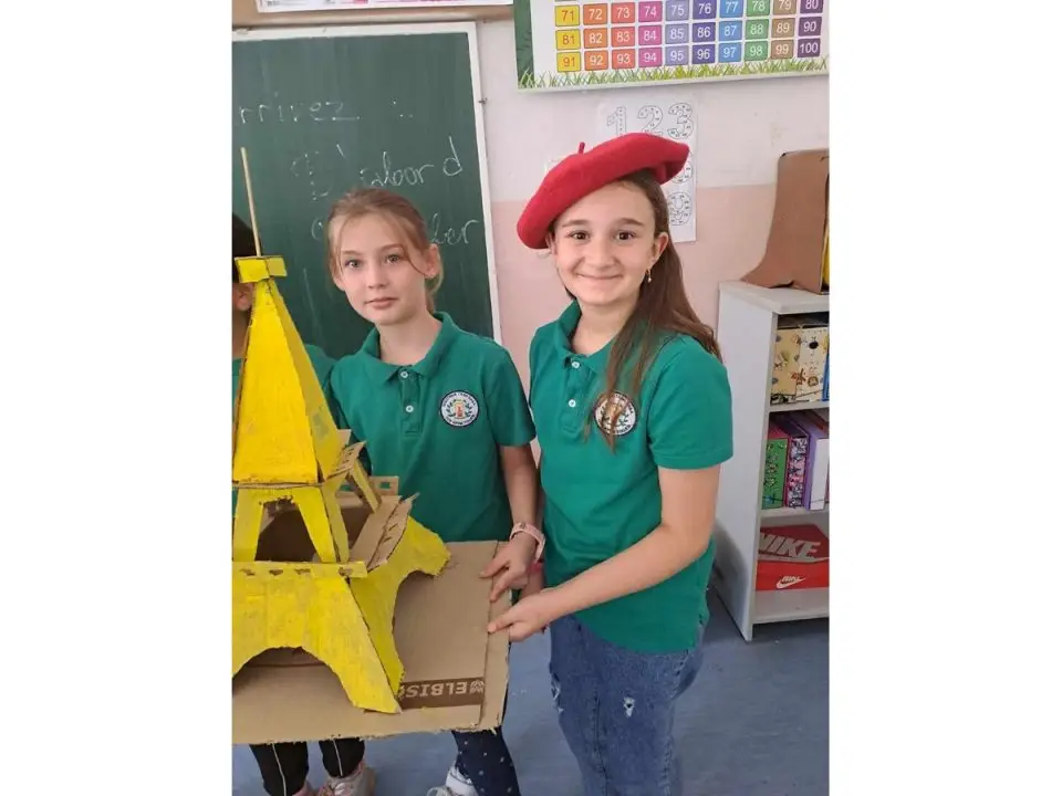 Час по француски јазик во 4 одделение