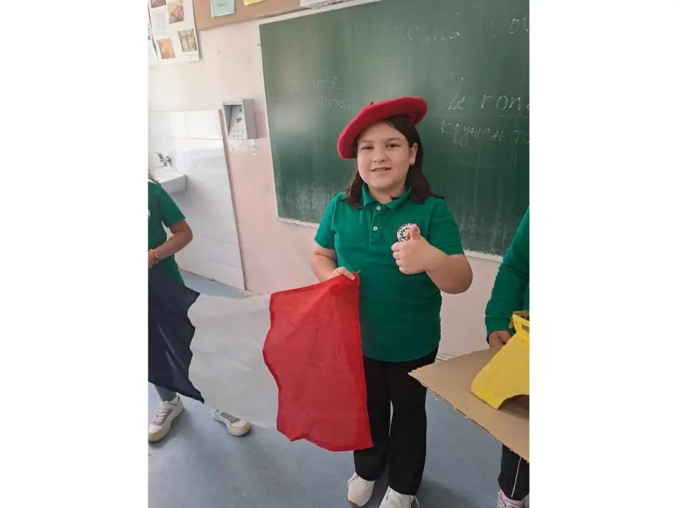 Час по француски јазик во 4 одделение