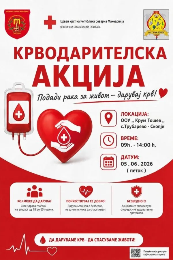 Крводарителска акција 2026