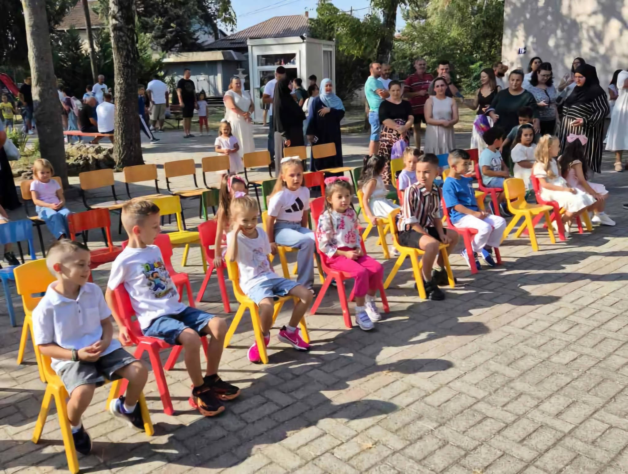 Свечена приредба за пречек на првачињата