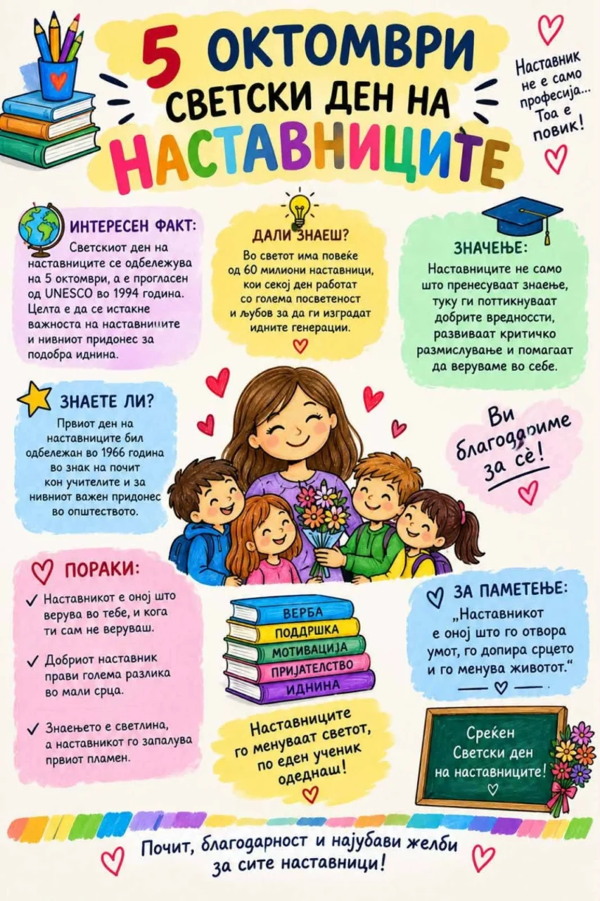 Нашите ученици во улога на наставници!