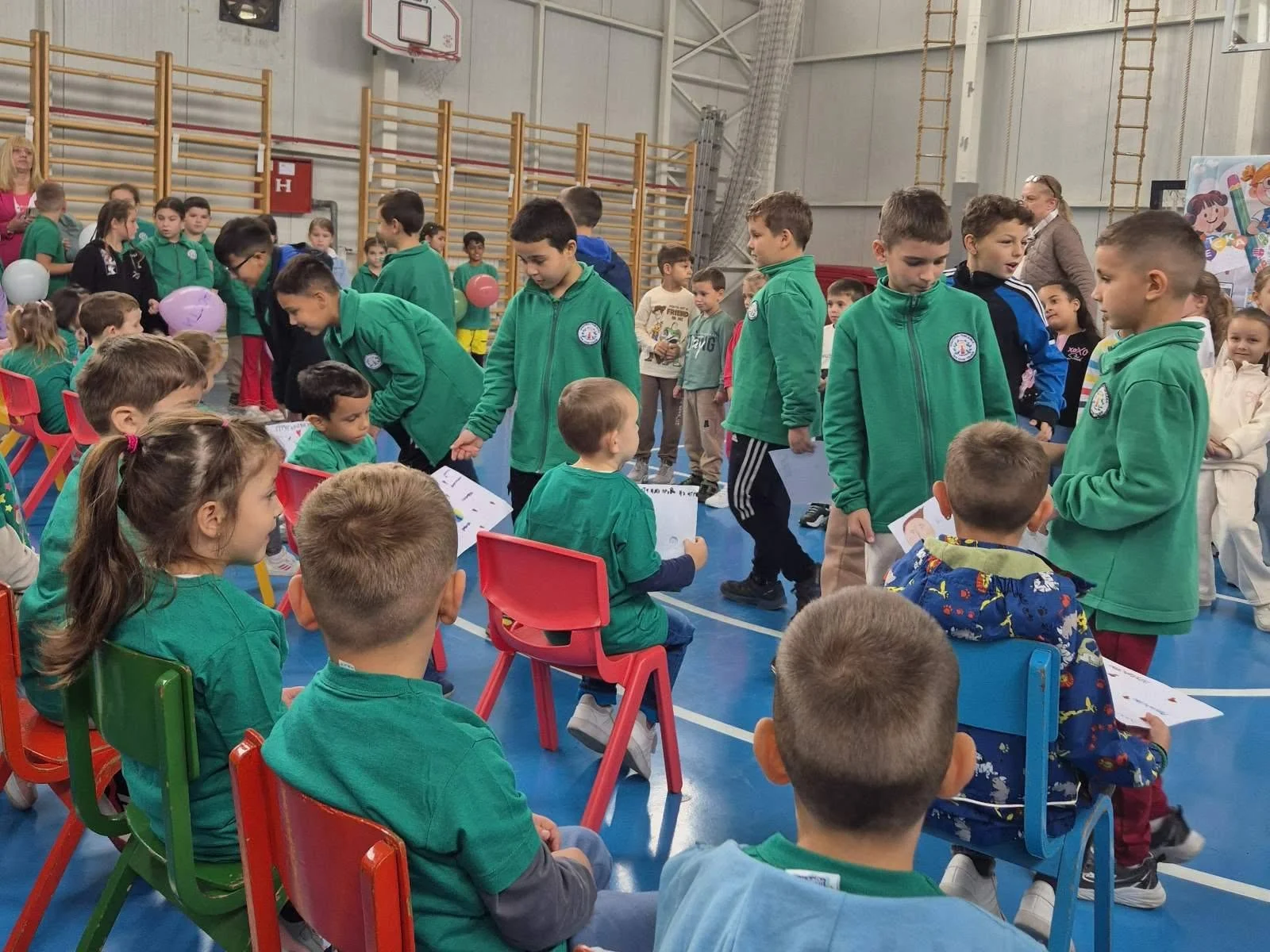 Свечена приредба за прием на првачиња во Детска организација